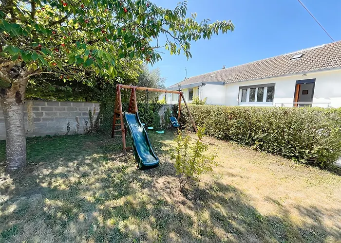 La Maison De - Entre Caen & La Avec Jardin Et Parking Gratuit Tatil Evi Ranville